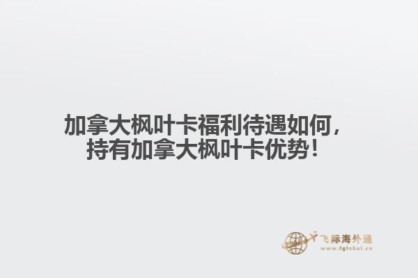 加拿大楓葉卡福利待遇如何，持有加拿大楓葉卡優(yōu)勢(shì)！