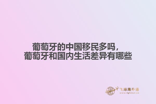 葡萄牙的中國移民多嗎，葡萄牙和國內(nèi)生活差異有哪些