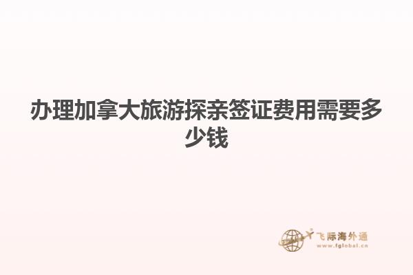辦理加拿大旅游探親簽證費(fèi)用需要多少錢(qián)