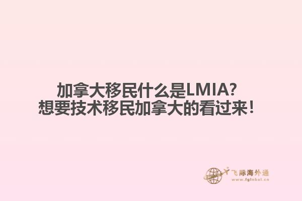 加拿大移民什么是LMIA？想要技術(shù)移民加拿大的看過來！
