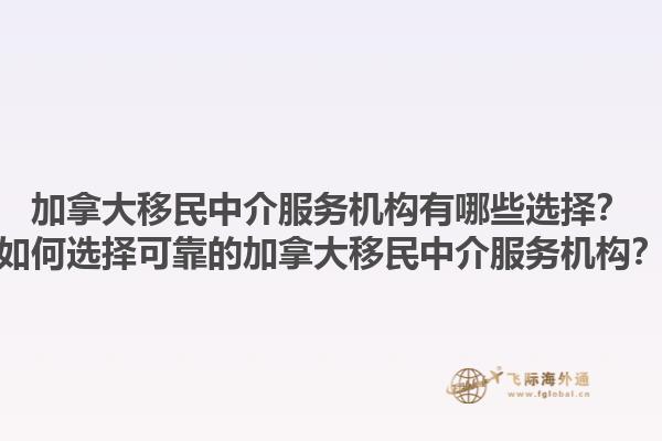 加拿大移民中介服務(wù)機構(gòu)有哪些選擇？如何選擇可靠的加拿大移民中介服務(wù)機構(gòu)？1.jpg