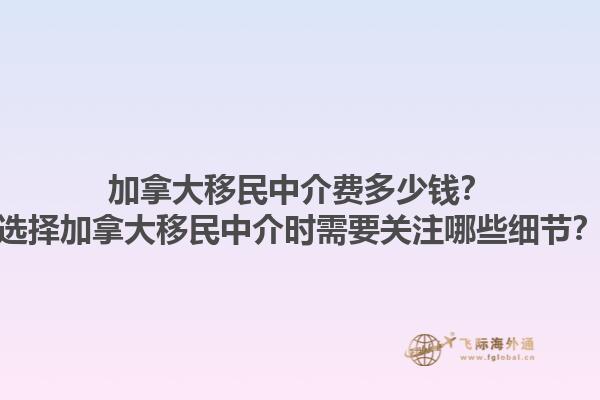 加拿大移民中介費多少錢？選擇加拿大移民中介時需要關注哪些細節(jié)？1.jpg