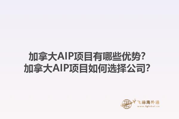 加拿大AIP項(xiàng)目有哪些優(yōu)勢(shì)？加拿大AIP項(xiàng)目如何選擇公司？1.jpg