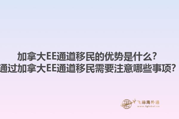 加拿大EE通道移民的優(yōu)勢(shì)是什么？通過加拿大EE通道移民需要注意哪些事項(xiàng)？1.jpg
