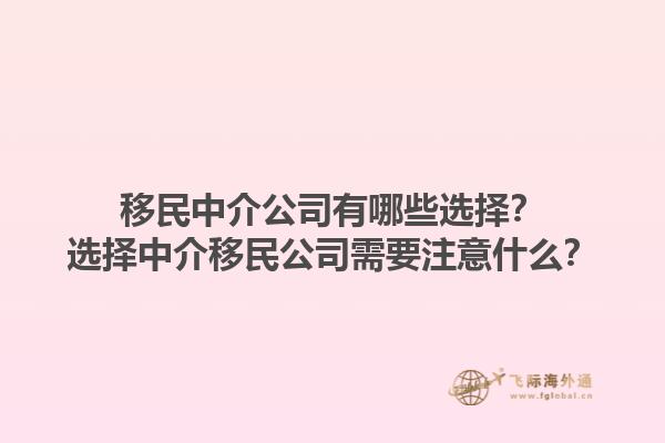 移民中介公司有哪些選擇？選擇中介移民公司需要注意什么？1.jpg