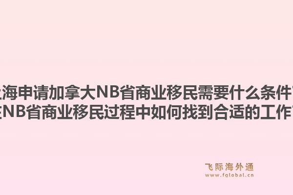 上海申請加拿大NB省商業(yè)移民需要什么條件？在NB省商業(yè)移民過程中如何找到合適的工作？1.jpg